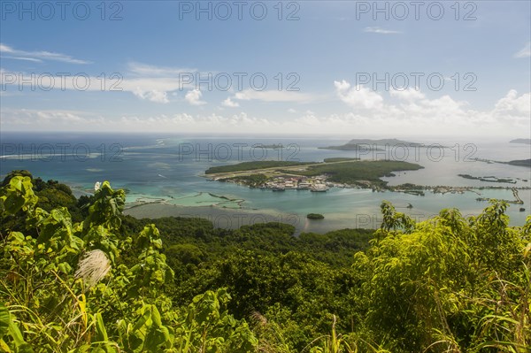 Overlooking the island of Pohnpei