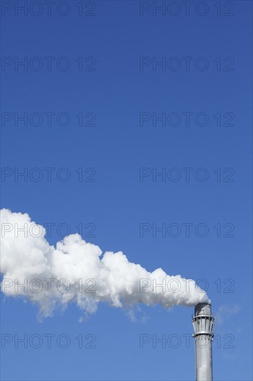 Smoking factory chimney