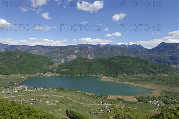 Kalterer See from Altenburg