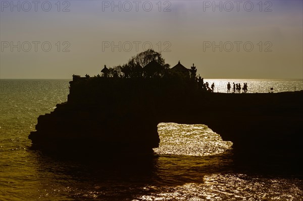 Pura Tanah Lot Temple at sunset