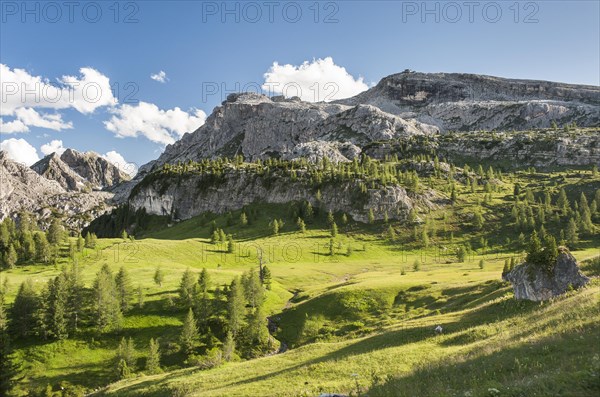 Monte Nuvolau with the Rifugio Nuvolau