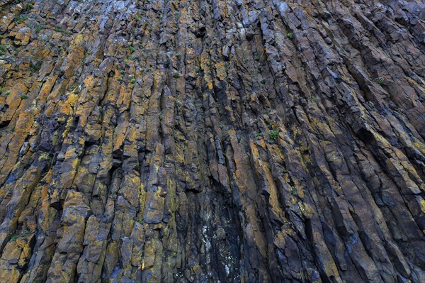 Basalt columns in Stykkisholmur