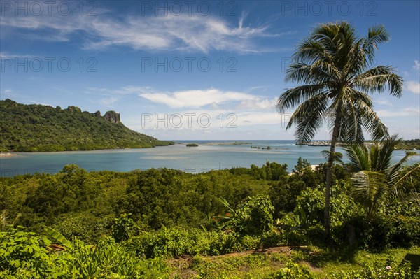 Overlooking the island of Pohnpei