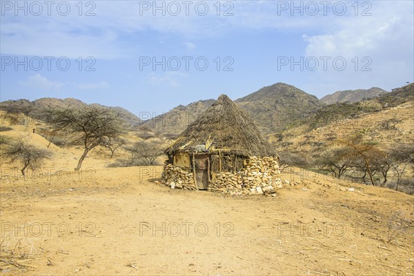 Traditional hut in the highlands