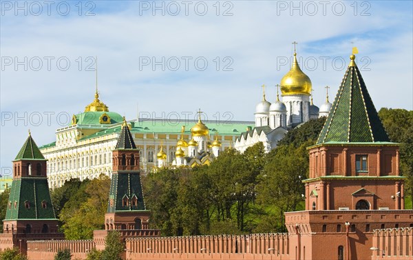 Towers of Moscow Kremlin