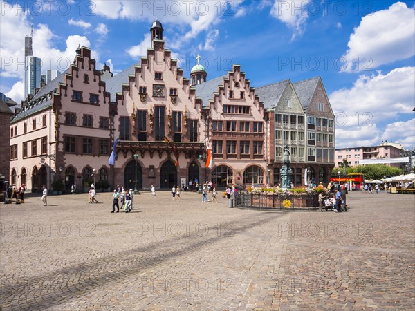 Romer town hall on Romerberg square