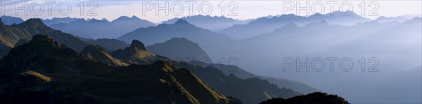 Montafon mountains