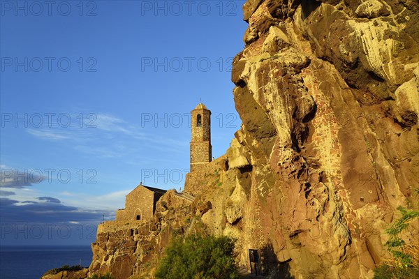 Sant'Antonio Abate Cathedral in the evening light