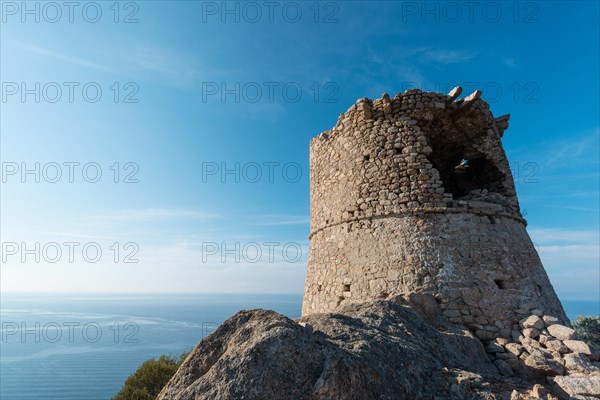 Half-ruined stone tower