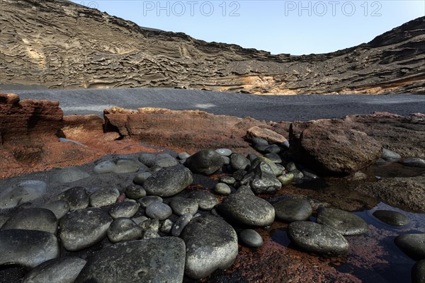 Volcanic crater near El Golfo