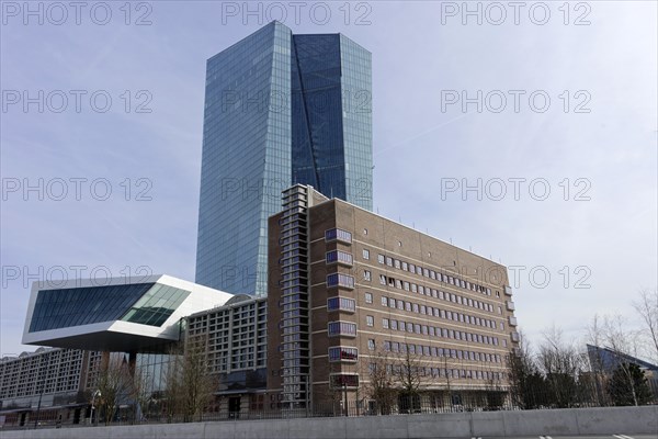 The new building of the European Central Bank