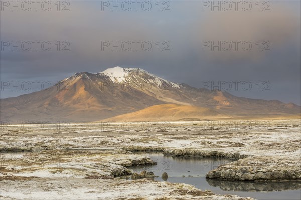 Mountains in the evening light