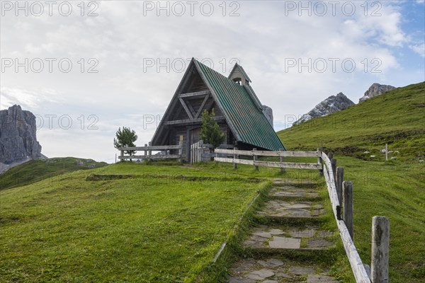 Small wooden chapel