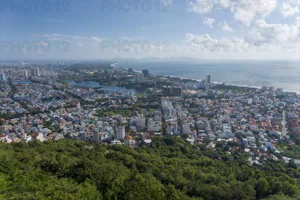 Overlooking the city