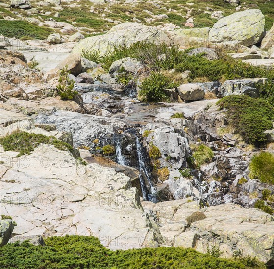 Small water cascade