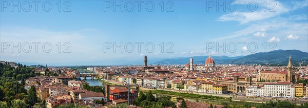 City panorama with Florence Cathedral