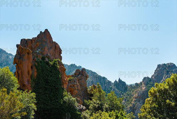 Bizarre rock formations