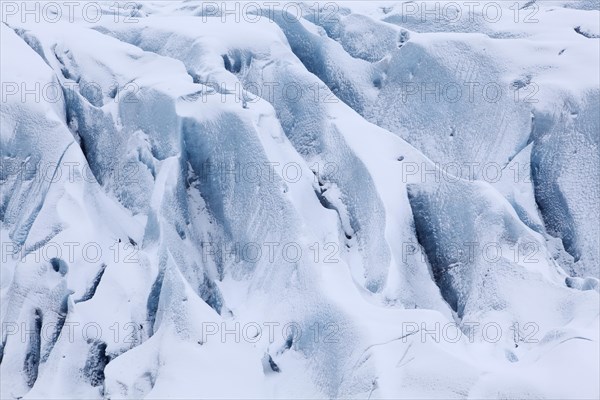 Skaftafellsjokull glacier in Vatnajokull National Park