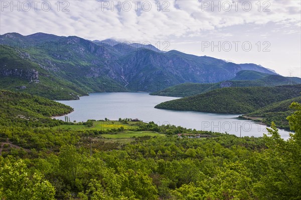 Artifical lake Koman