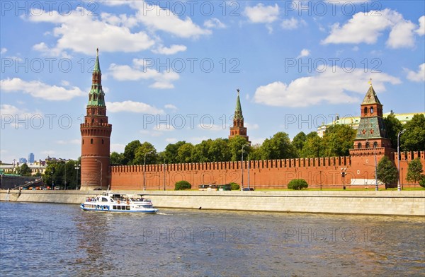 Moscow Kremlin and the Moskva River