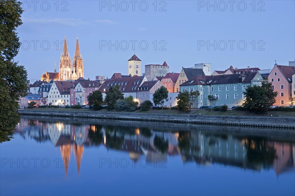 Cityscape with the Danube