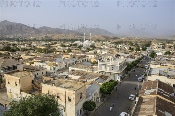 Overlooking the town of Keren in the highlands