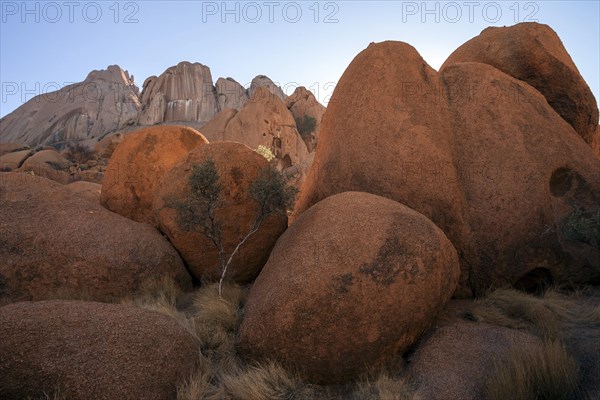 Large boulders