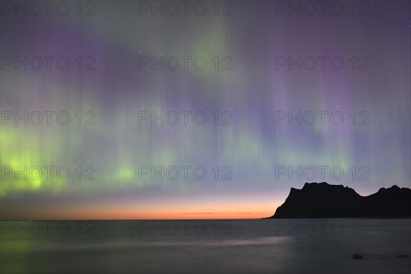 Northern Lights on Utakleiv Beach