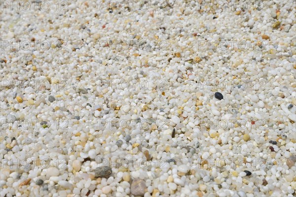 Quartz sand in rice size on Is Arutas beach