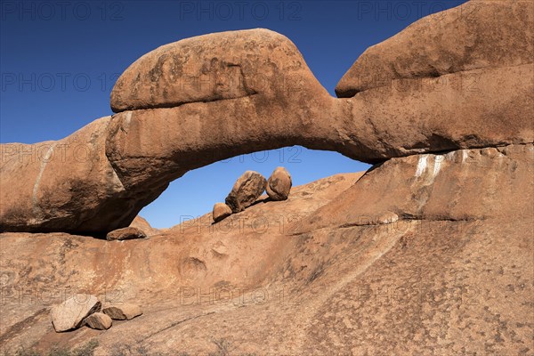 Natural rock arch