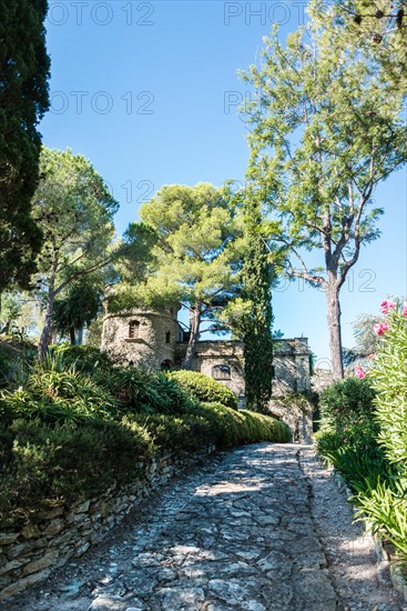 Path towards a small castle