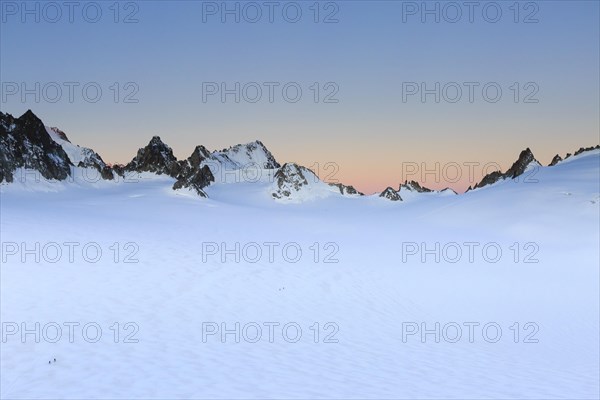 Plateau du Trient with Tete Blanche and Petite Fourche