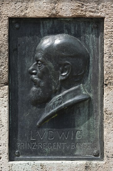 Plaque for Luitpold