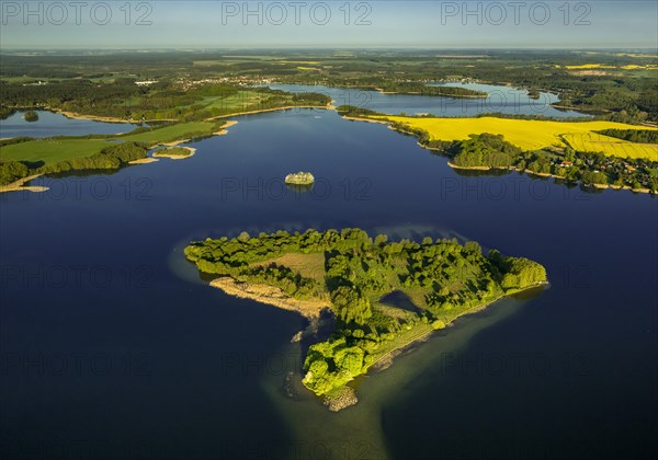 Krakower Seenlandschaft with Liepse Island