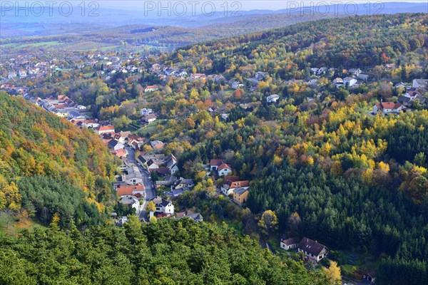 Townscape in autumn