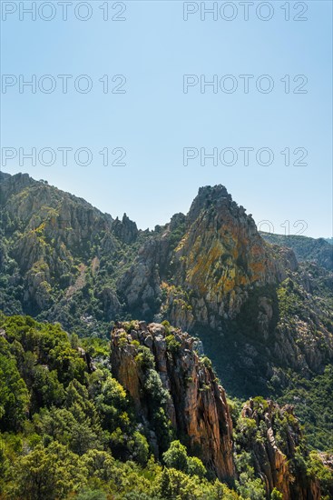 Bizarre rock formations