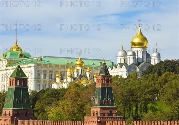 Towers of Moscow Kremlin