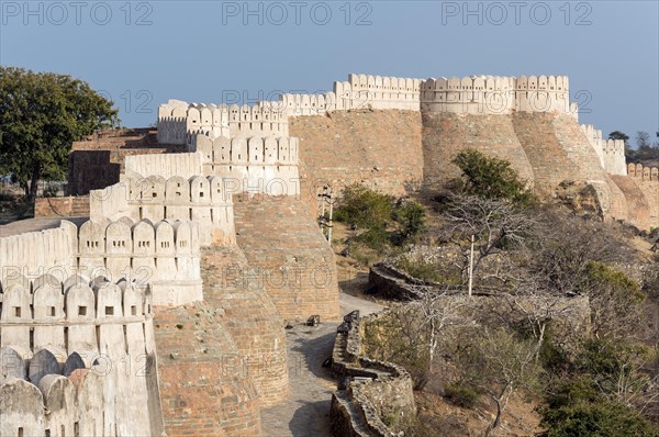 Walls of Kumbhalgarh Fort