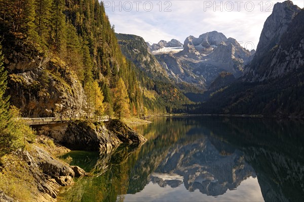 Vorderer Gosausee lake