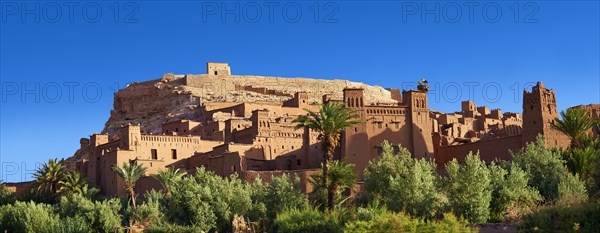 Mud buildings of the fortified Berber Ksar of Ait Benhaddou