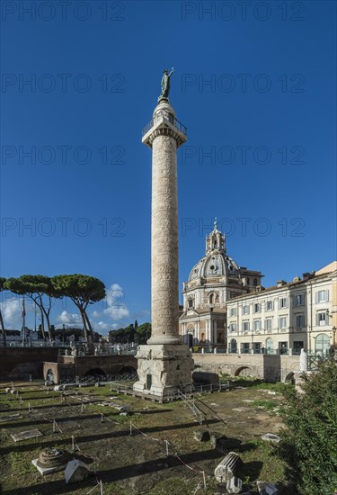 Trajan's Column in the Forum of Trajan