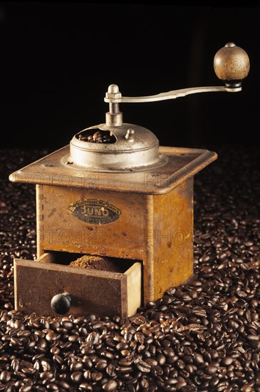 Old coffee grinder