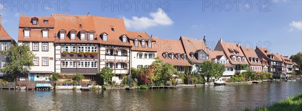 View across Regnitz river towards Little Venice