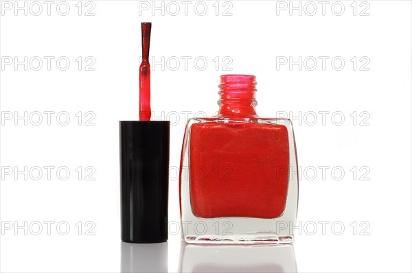 Red nail polish