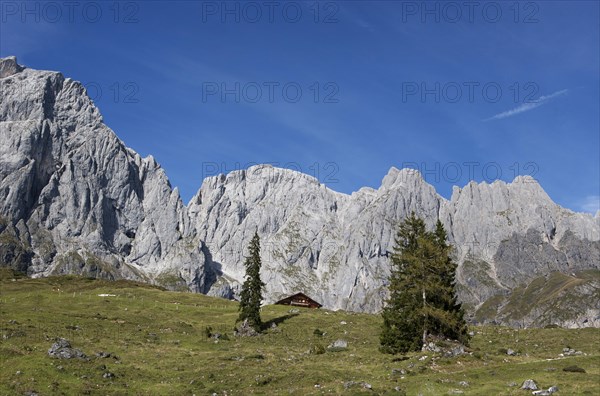 Alpine landscape with Hochkonig