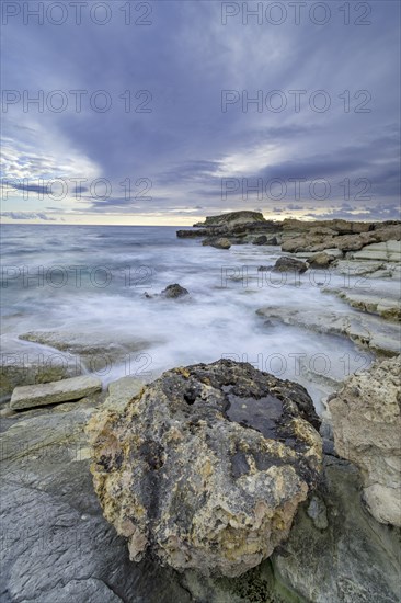 Rocky coast near Agios Georgios