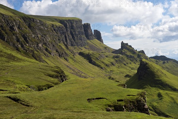 Rocky landscape of Quiraing