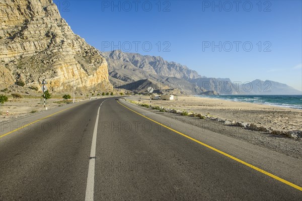 Khasab coastal road
