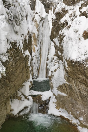 Tatzelwurm waterfall