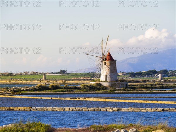 Ettore Infersa Saltworks windmill